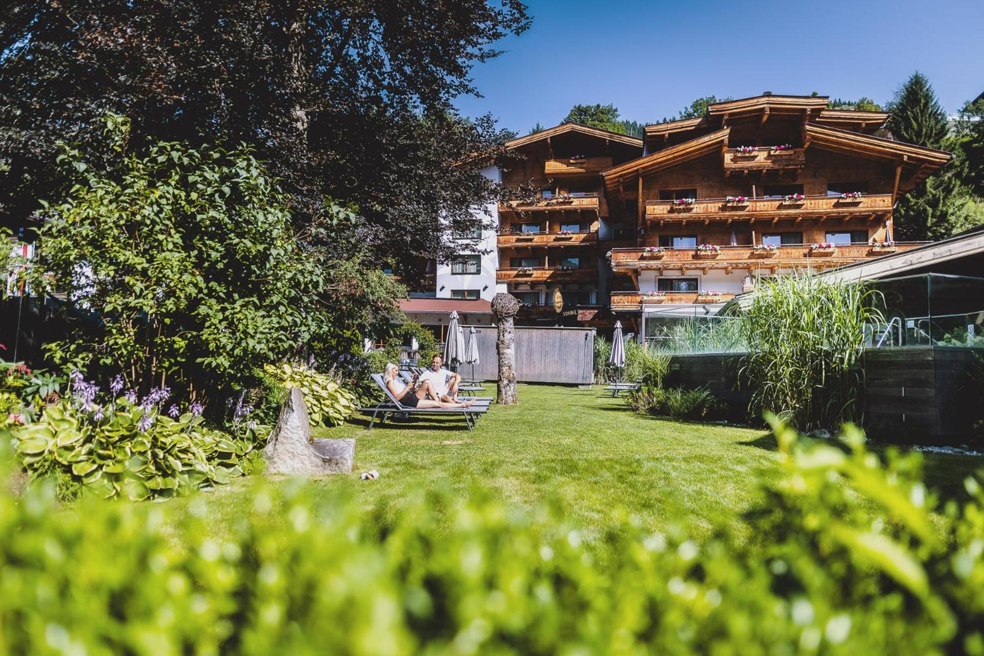 Hotel Die Sonne Saalbach-Hinterglemm Exterior foto